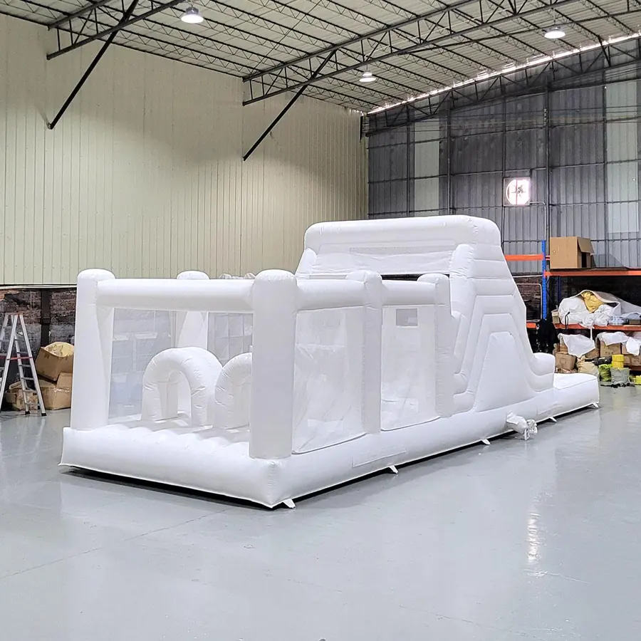 Inflatable Playgrounds 33 White inflatable playground PC-IP033