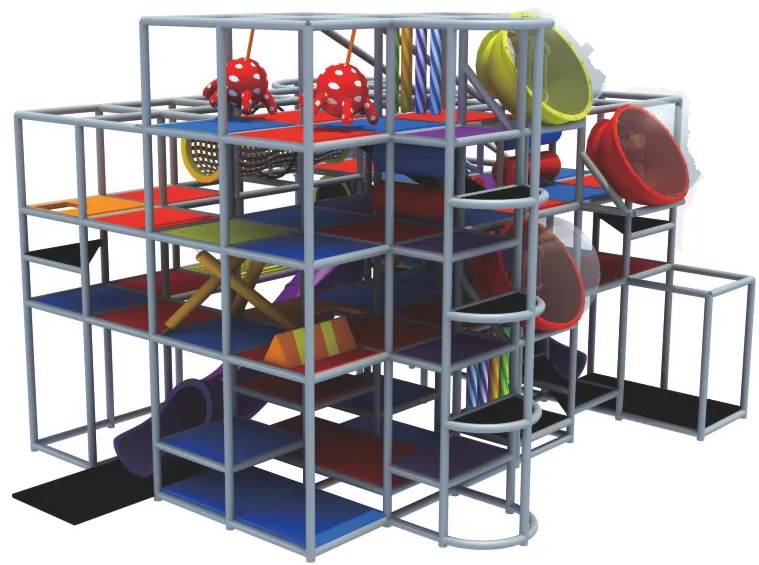 multi-level indoor playground design PC-PG001