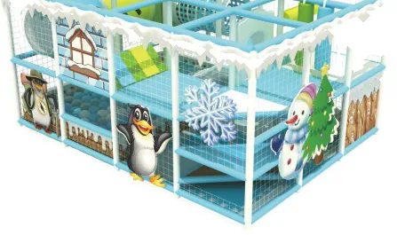 multi-level indoor playground design PC-PG010