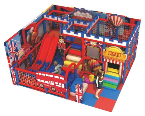 multi-level indoor playground design PC-PG014