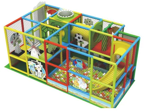 multi-level indoor playground design PC-PG017