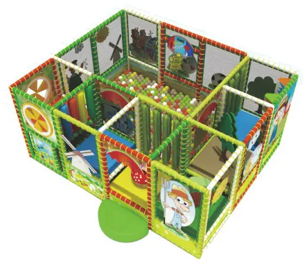 multi-level indoor playground design PC-PG018
