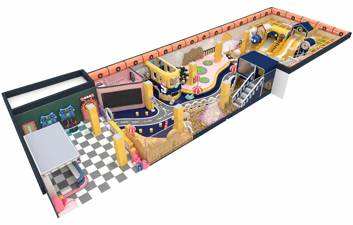soft indoor playground design PC-PS001