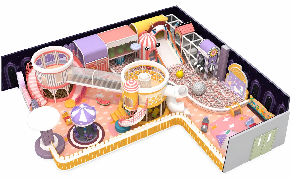 soft indoor playground design PC-PS002