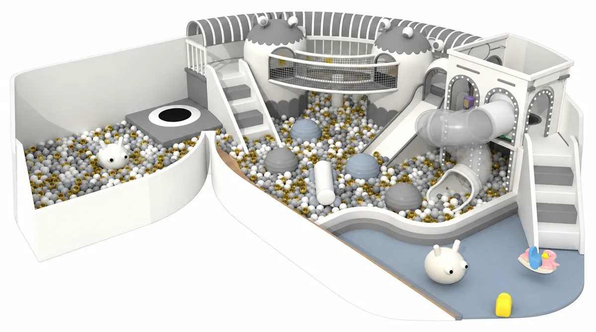 soft indoor playground design PC-PS004