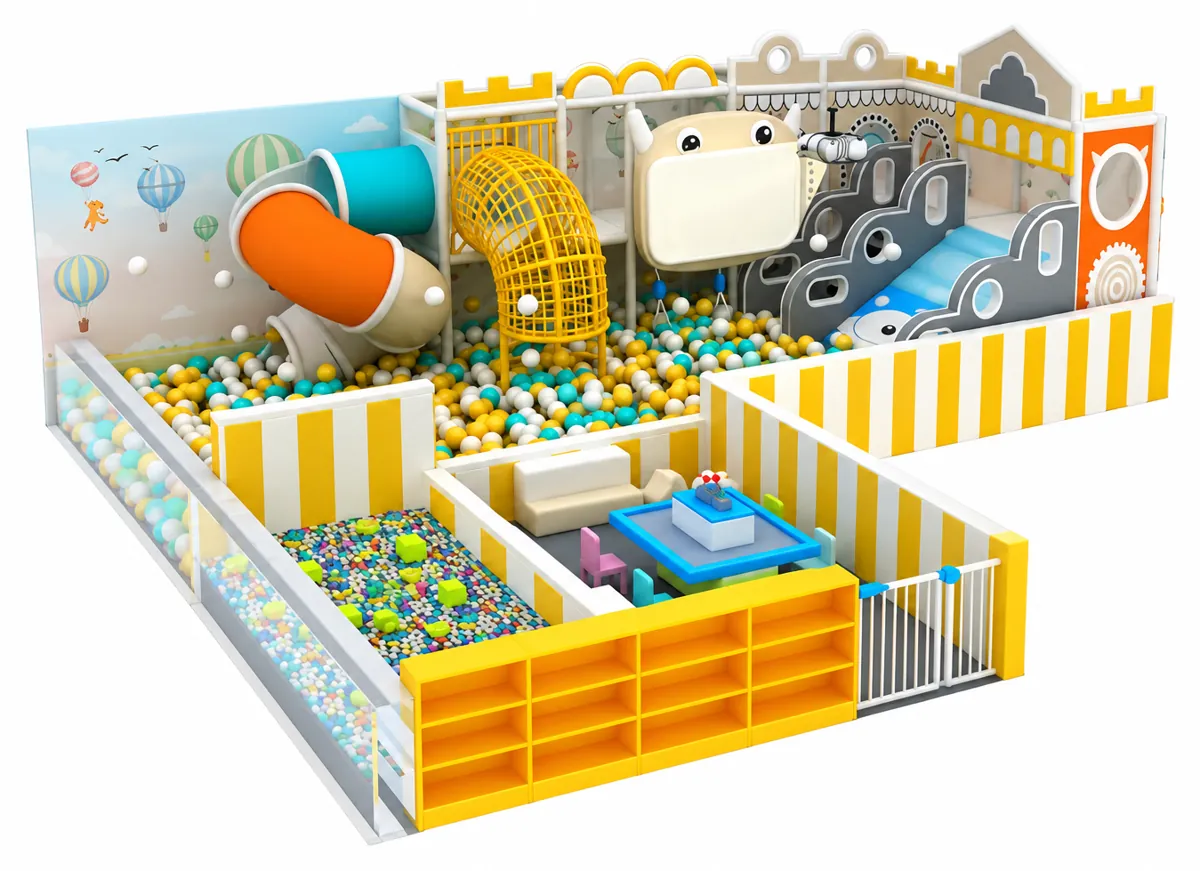soft indoor playground design PC-PS009