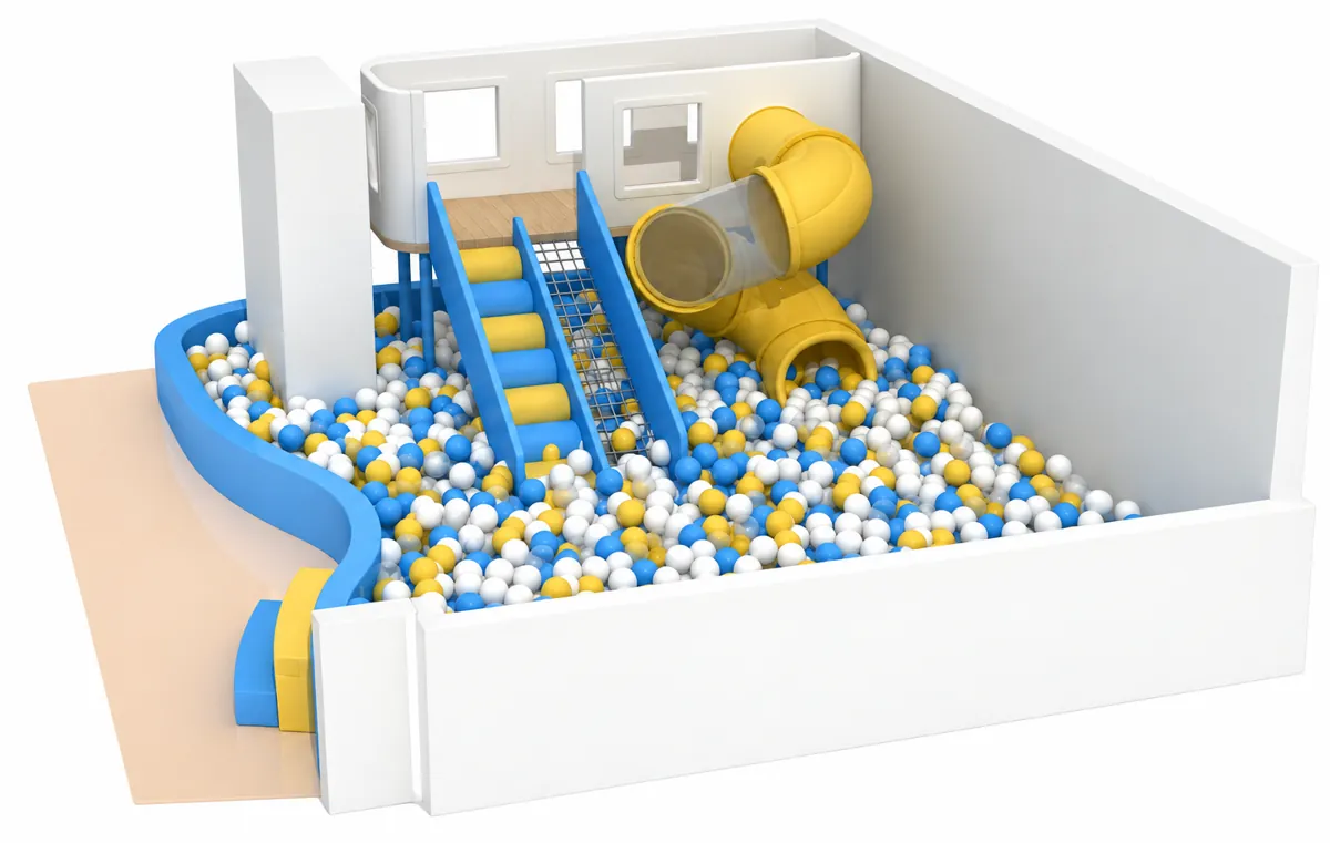 soft indoor playground design PC-PS015