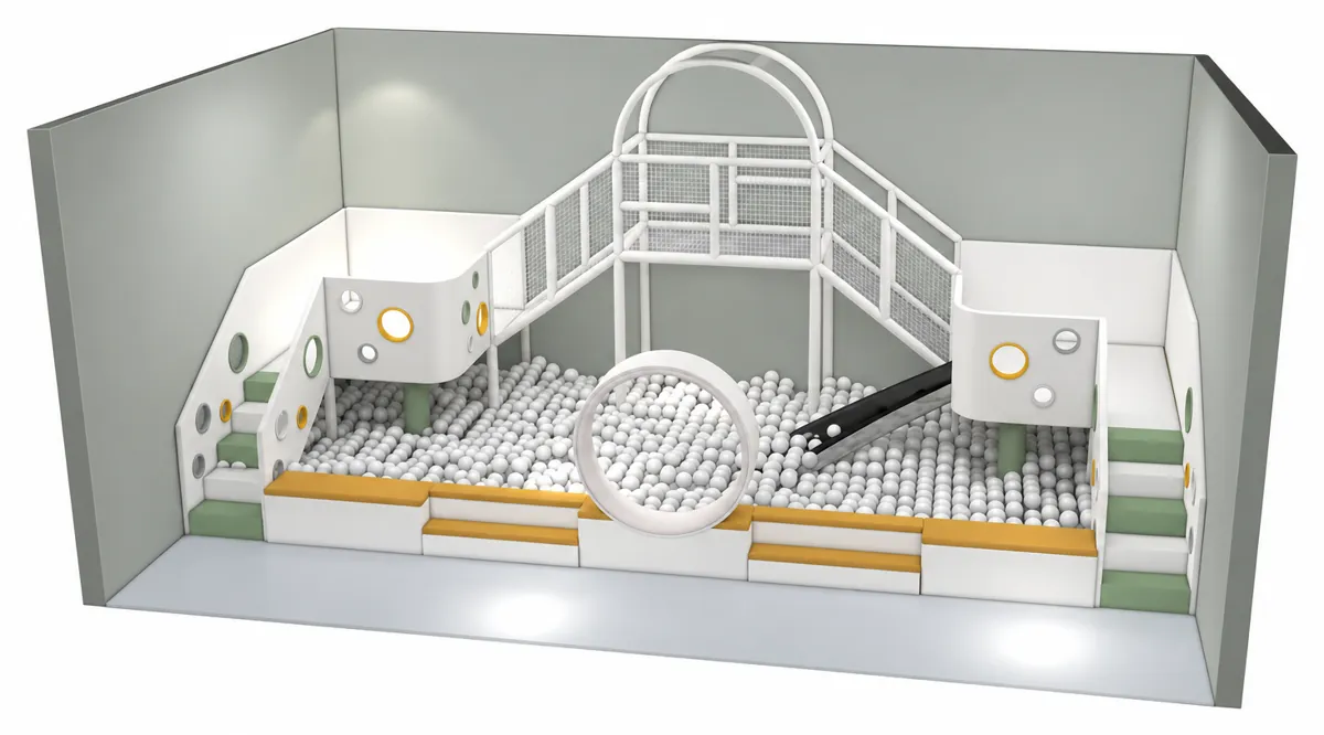 soft indoor playground design PC-PS024