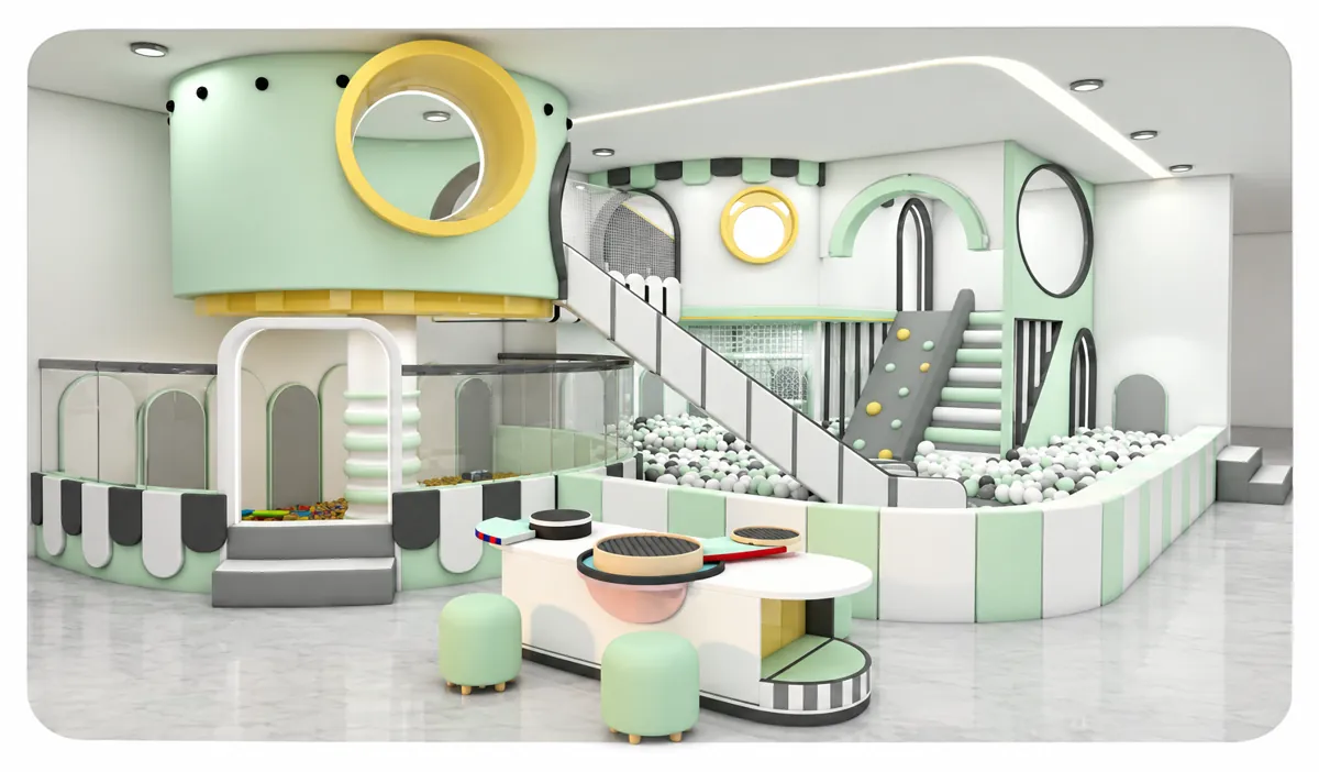 soft indoor playground design PC-PS025