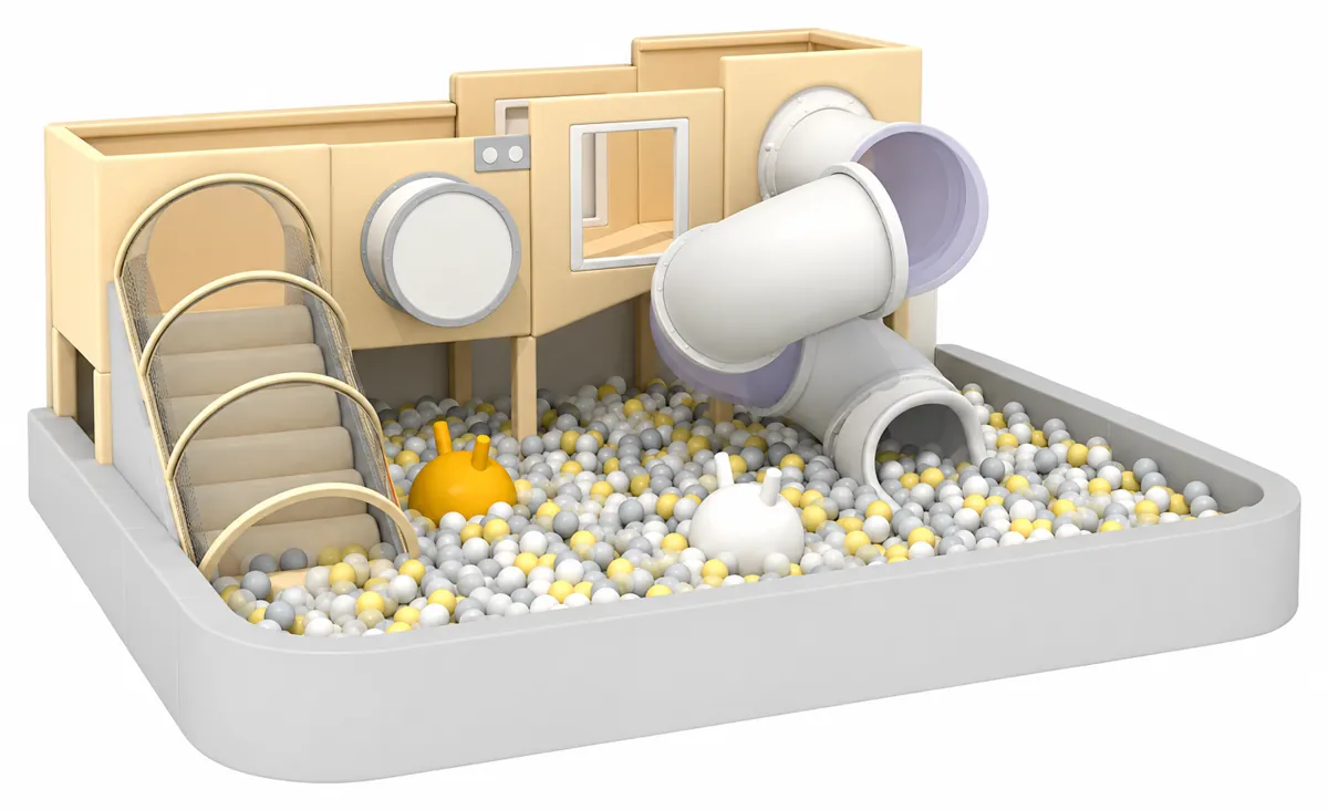 soft indoor playground design PC-PS028