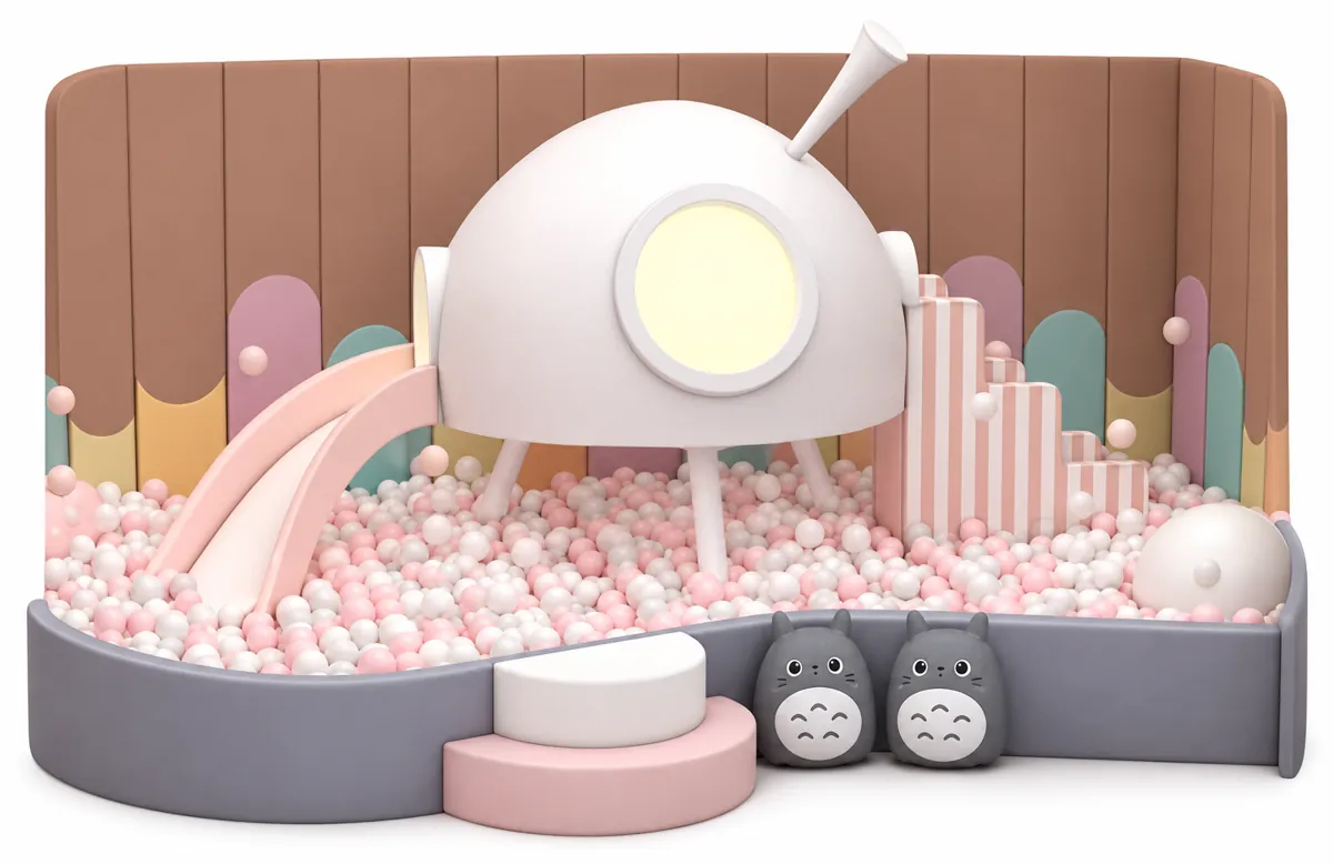 soft indoor playground design PC-PS029