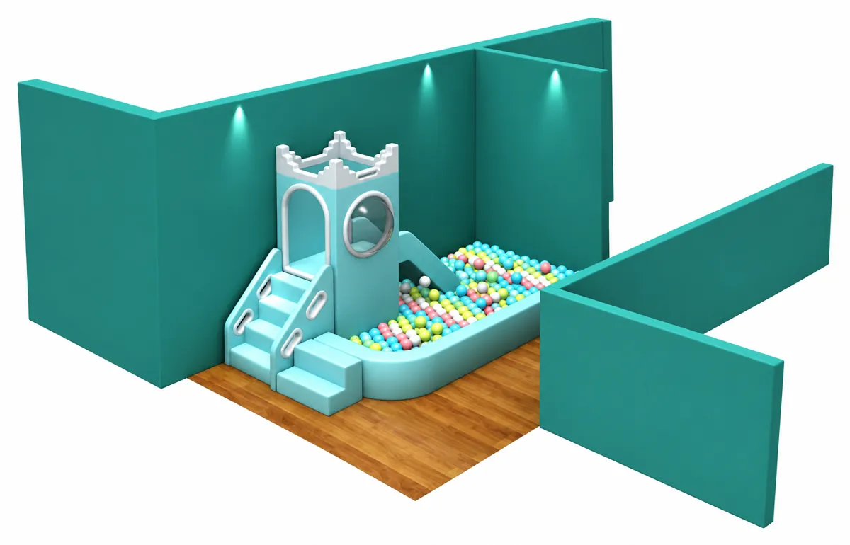 soft indoor playground design PC-PS040