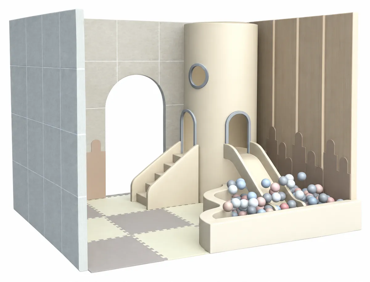 soft indoor playground design PC-PS041
