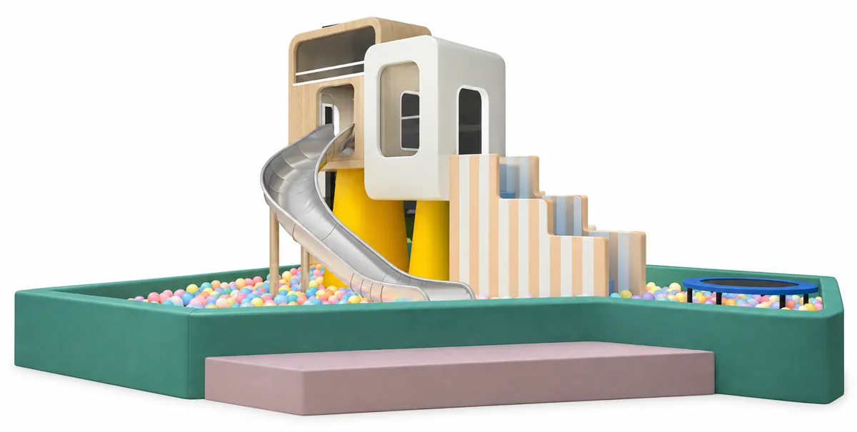 soft indoor playground design PC-PS046