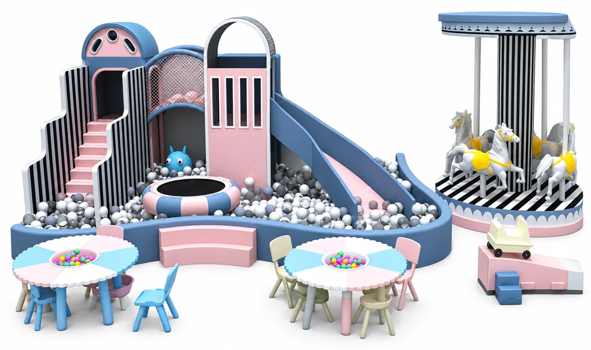 soft indoor playground design PC-PS052