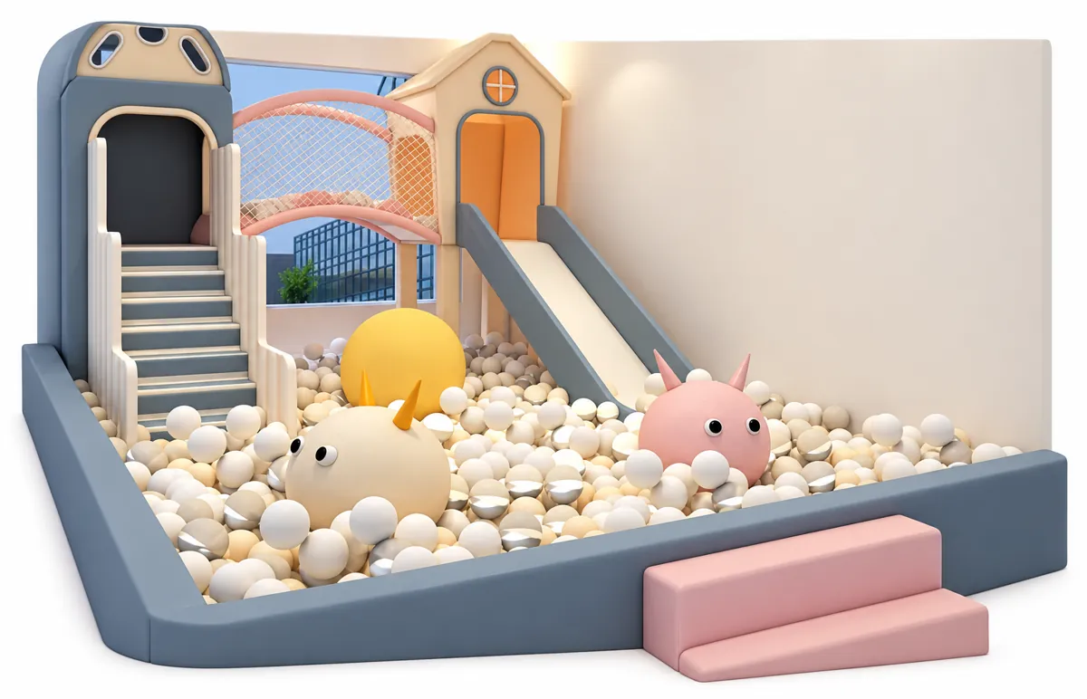 soft indoor playground design PC-PS053
