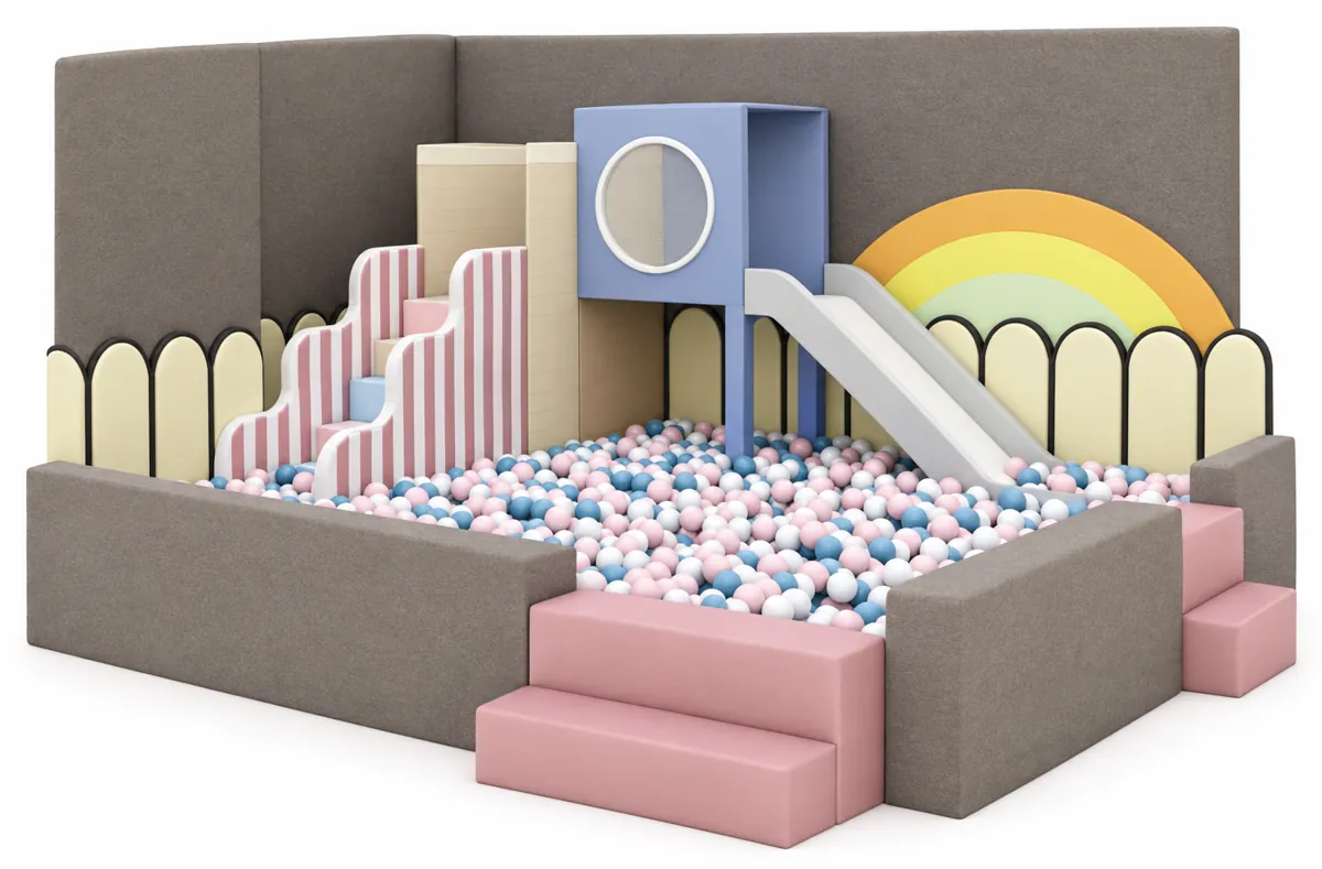 soft indoor playground design PC-PS055