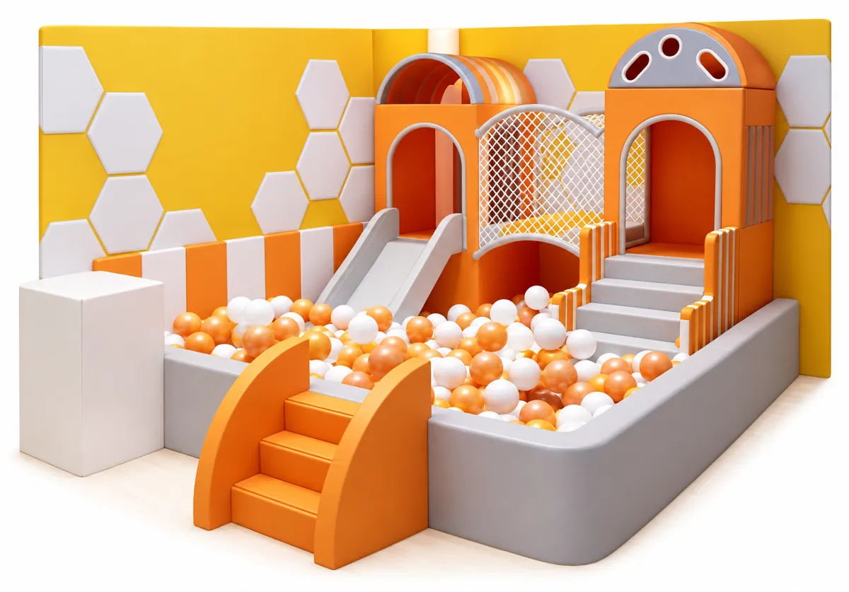 soft indoor playground design PC-PS061