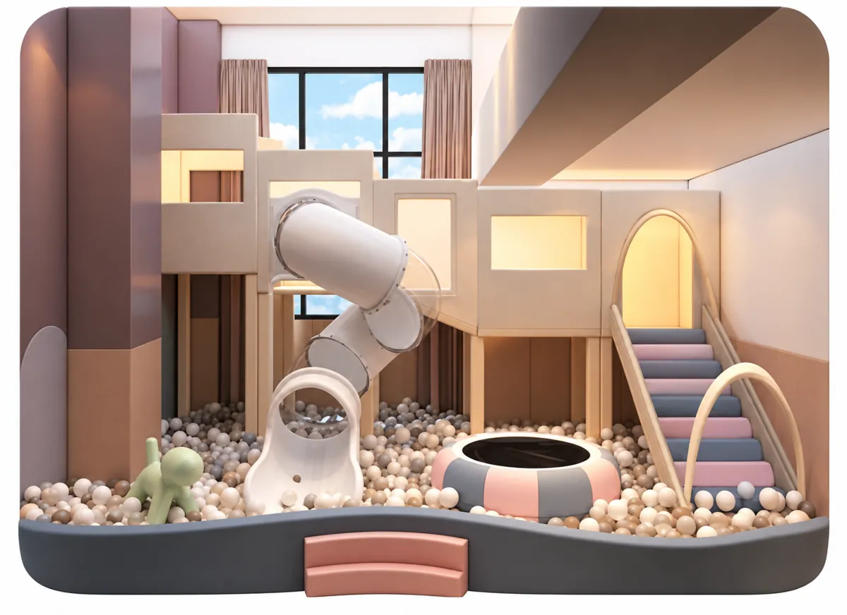 soft indoor playground design PC-PS062