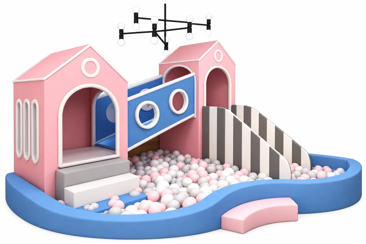 soft indoor playground design PC-PS063