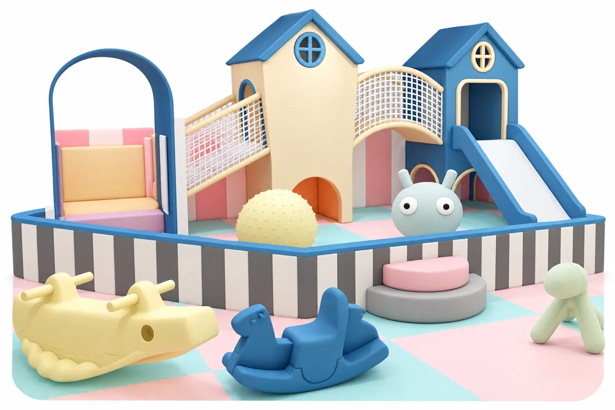 soft indoor playground design PC-PS064