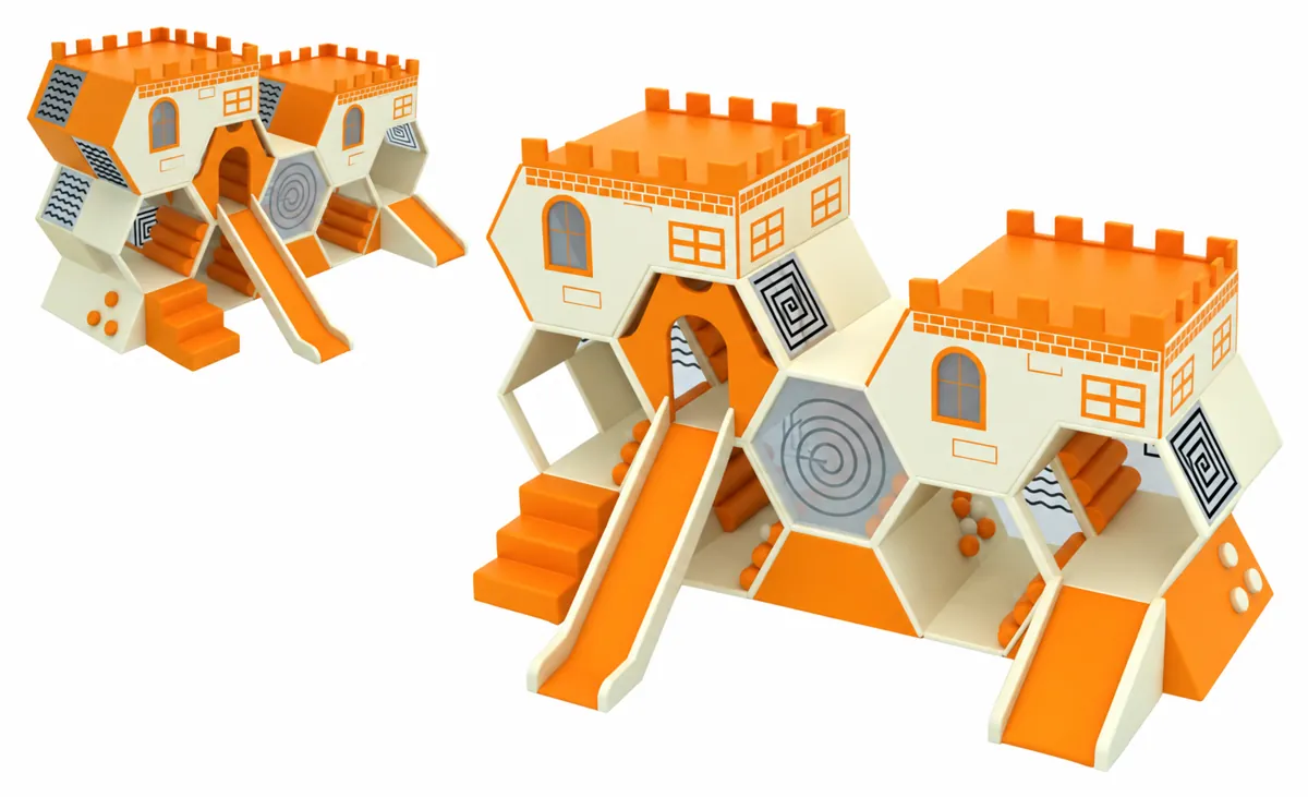 soft indoor playground design PC-PS065