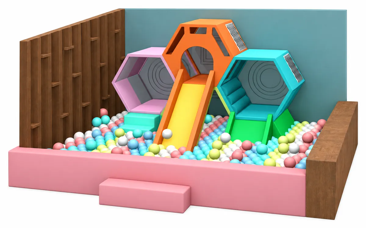 soft indoor playground design PC-PS068