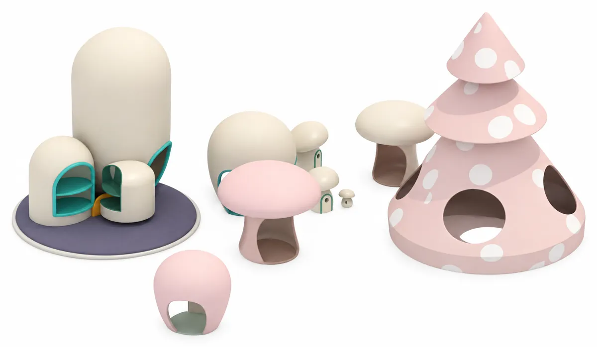 soft indoor playground design PC-PS075