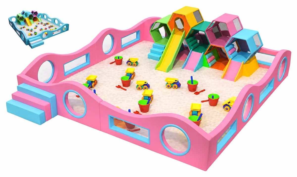 soft indoor playground design PC-PS077
