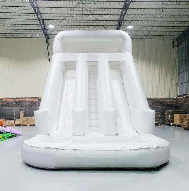 Inflatable Slides 1 White inflatable slide PC-SL001