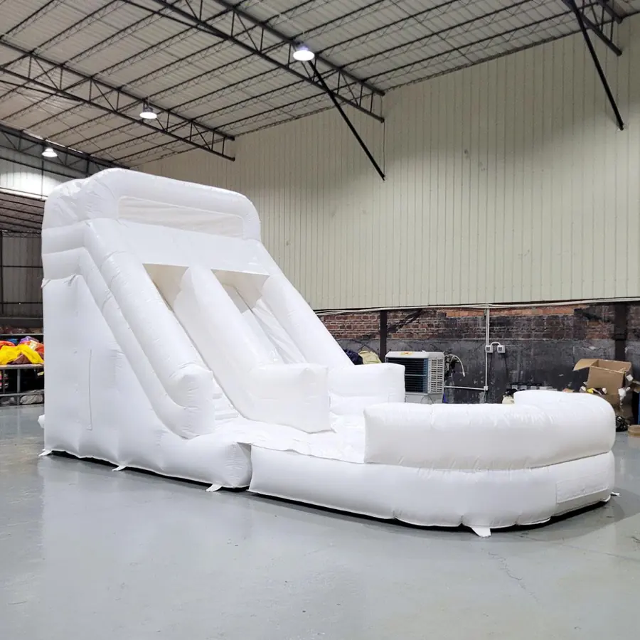Inflatable Slides 10 White inflatable slide PC-SL010