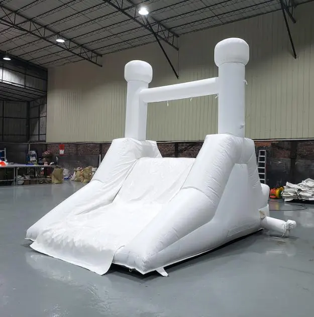 Inflatable Slides 15 White inflatable slide PC-SL015