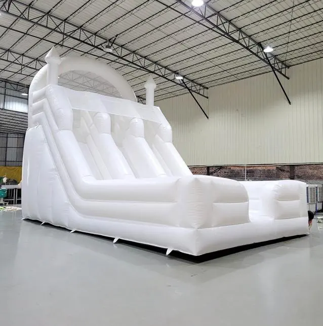 Inflatable Slides 19 White inflatable slide PC-SL019
