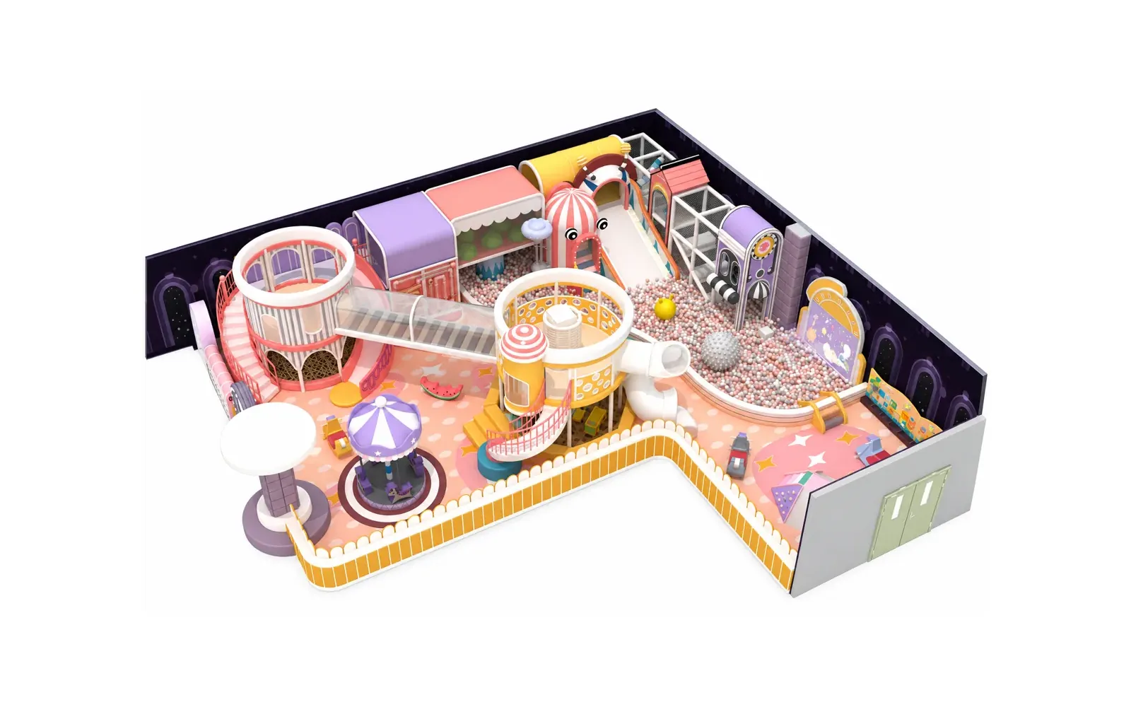 Mall Playground 11 Mall Playground design PC-PS002